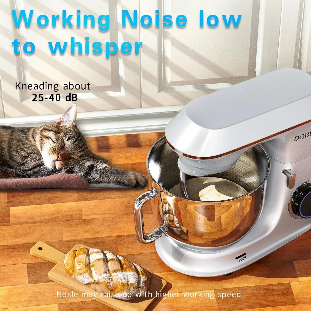 Electric Stand Mixer – 9.5QT, 660W, 7 Speed