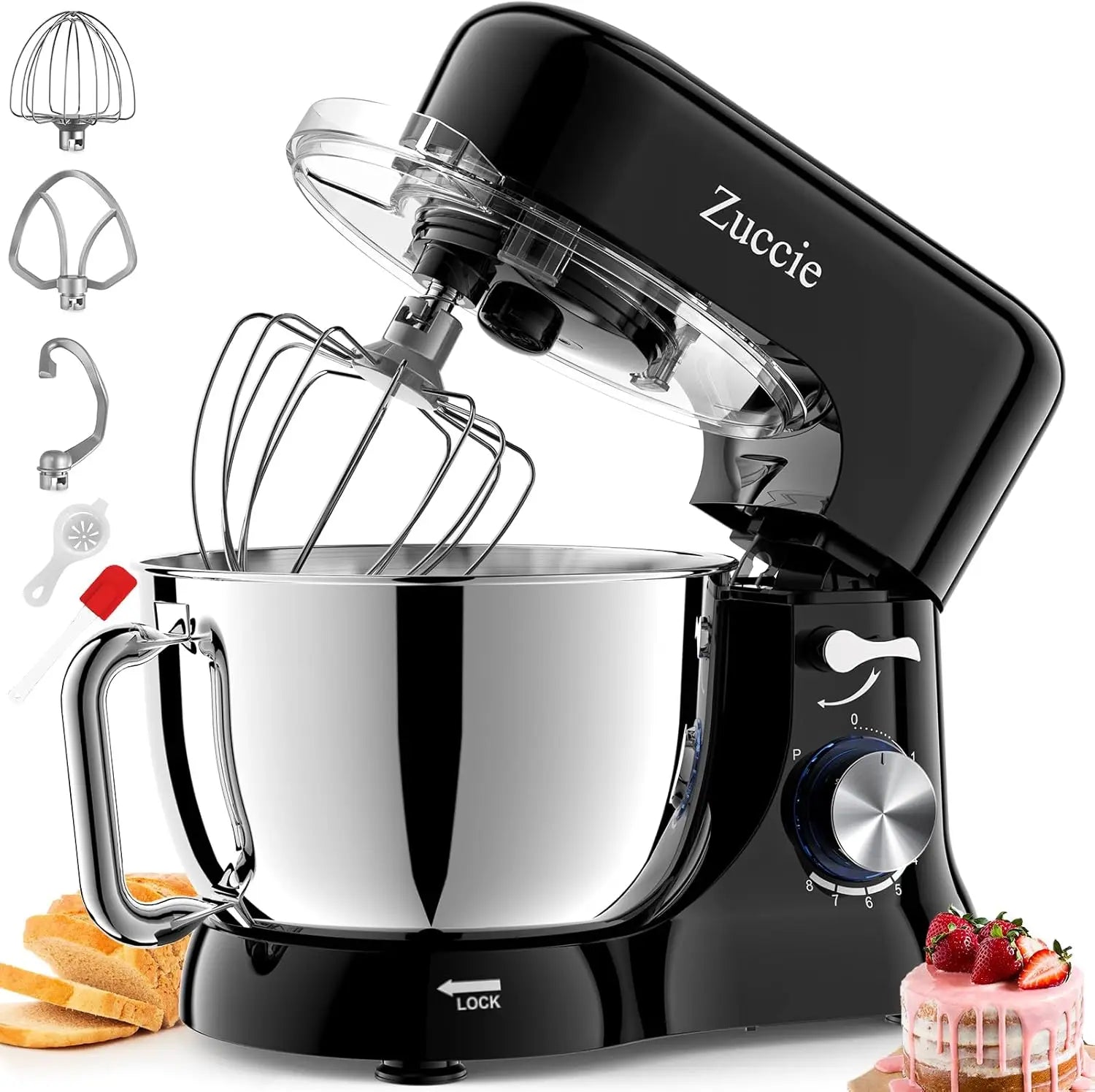4.8QT Kitchen Electric Stand Mixer