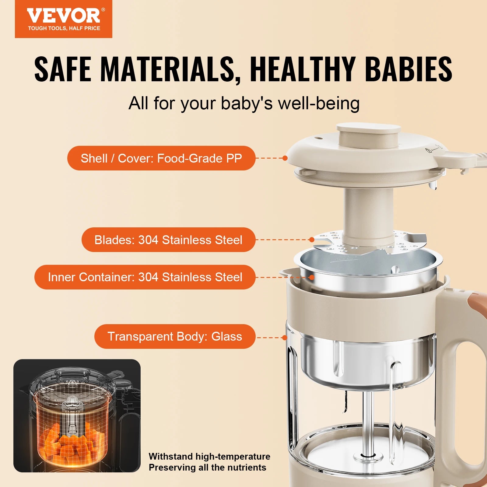 VEVOR Baby Food Maker