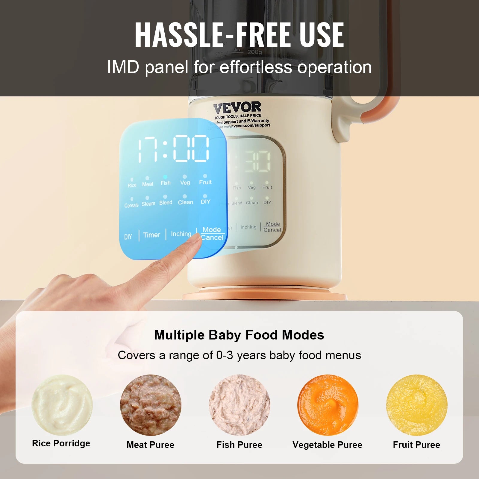 VEVOR Baby Food Maker