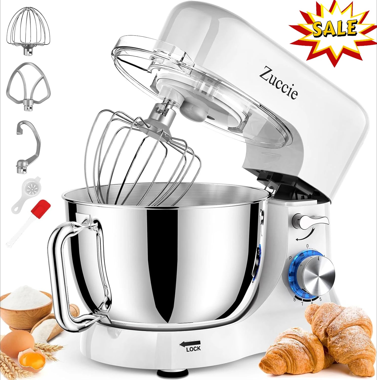 Stand Mixer – 4.8QT Kitchen Electric Mixer