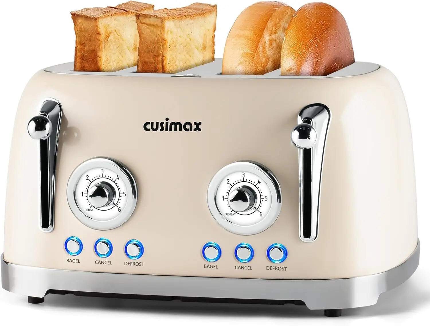 4-Slice Retro Toaster