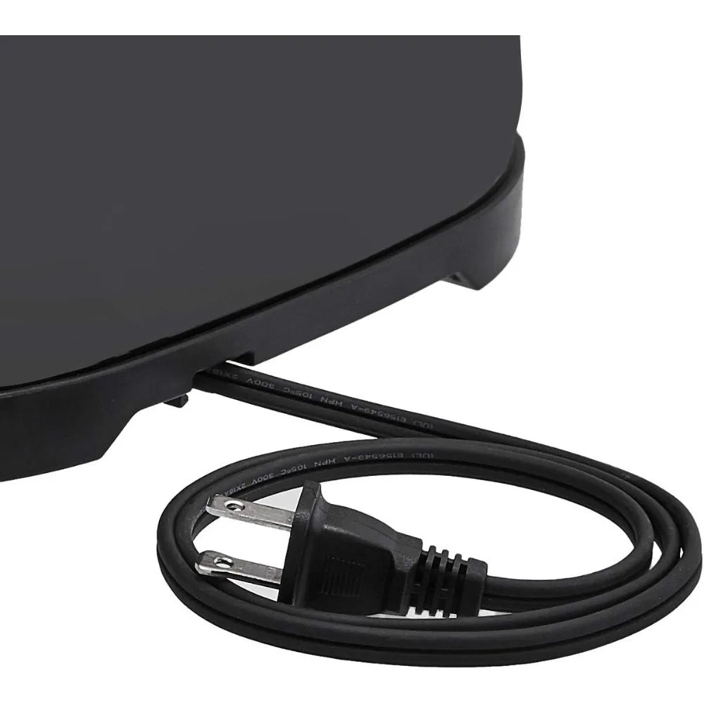 4-Slot Black Toaster – Bread Toast Machine for Kitchen & Home