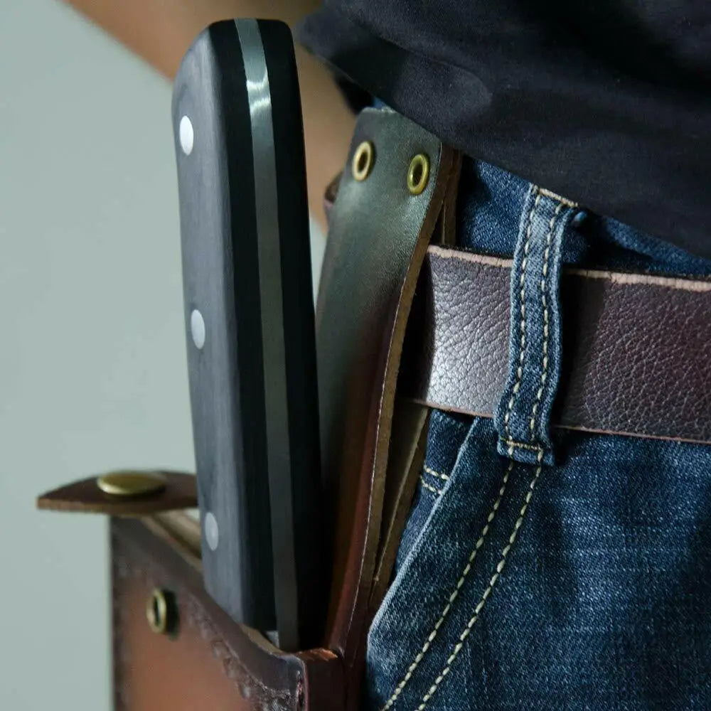 Forged Bone Hammer Butcher Knife