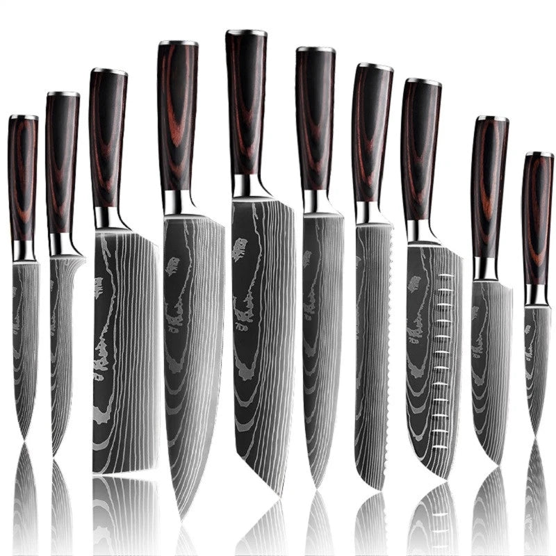 10-Piece Japanese Chef Knife Set