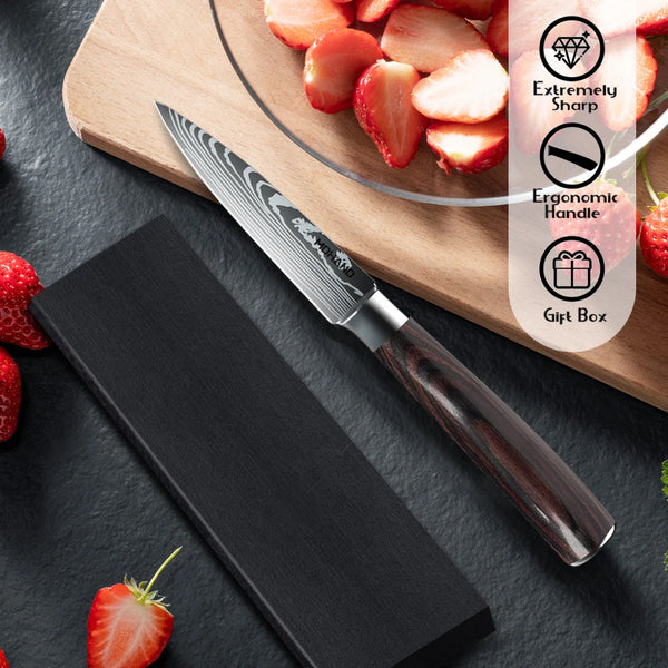 Professional 3.5" Paring Knife – High Carbon Stainless Steel