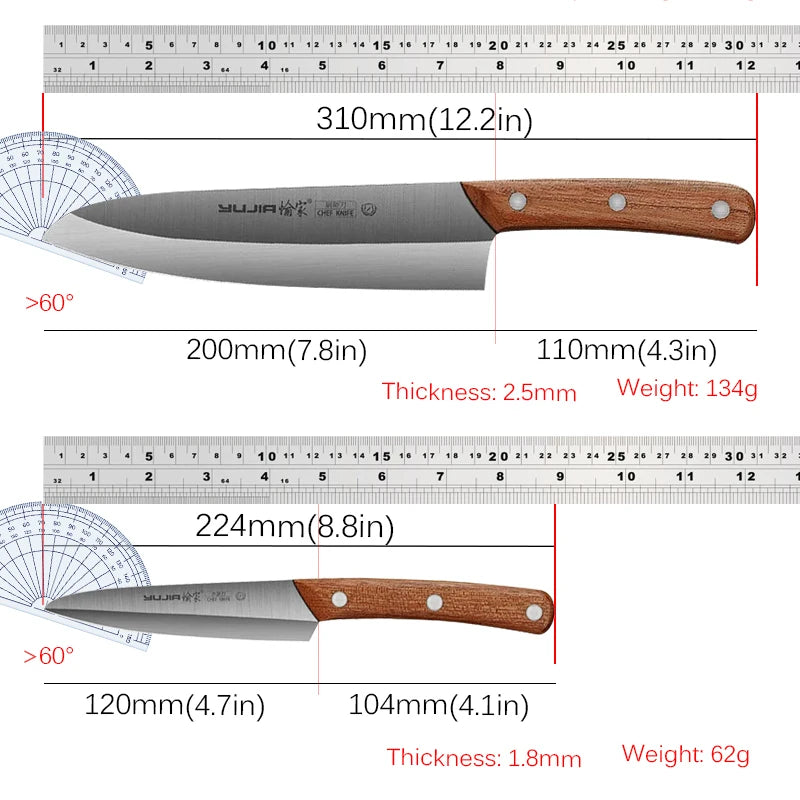 8" Japanese Utility Chef Knife
