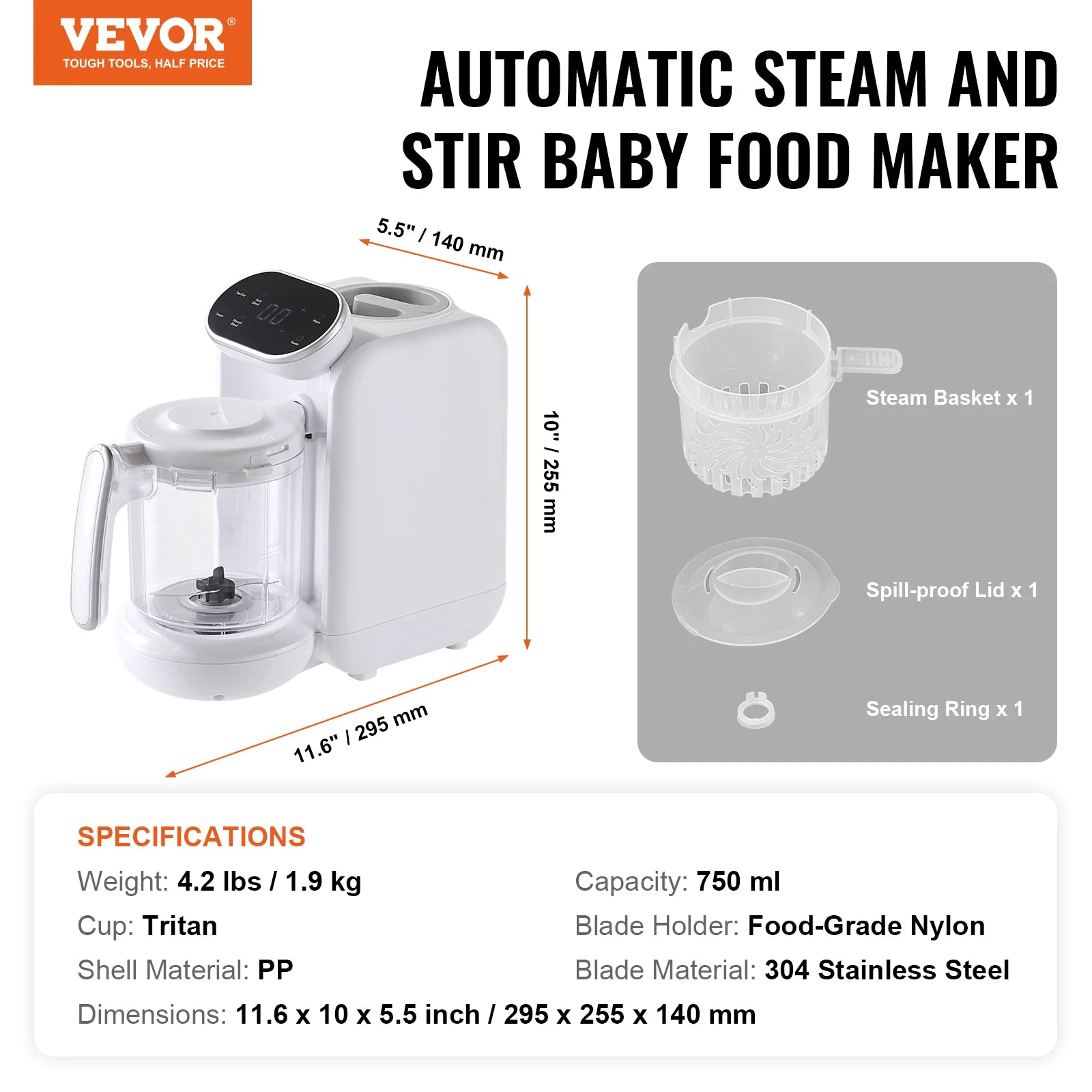 VEVOR Baby Food Maker