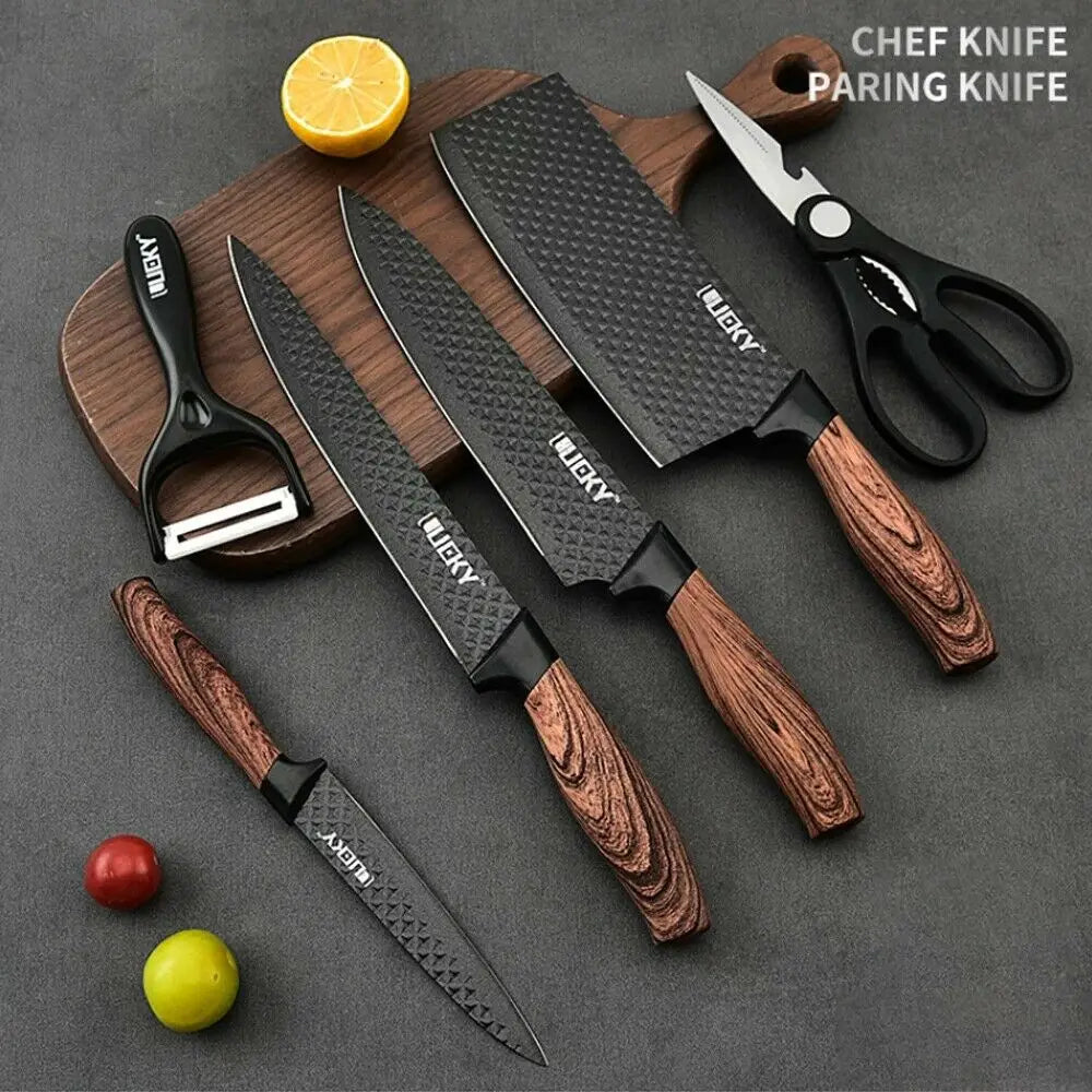 Stainless Steel Forged Kitchen Knife Set