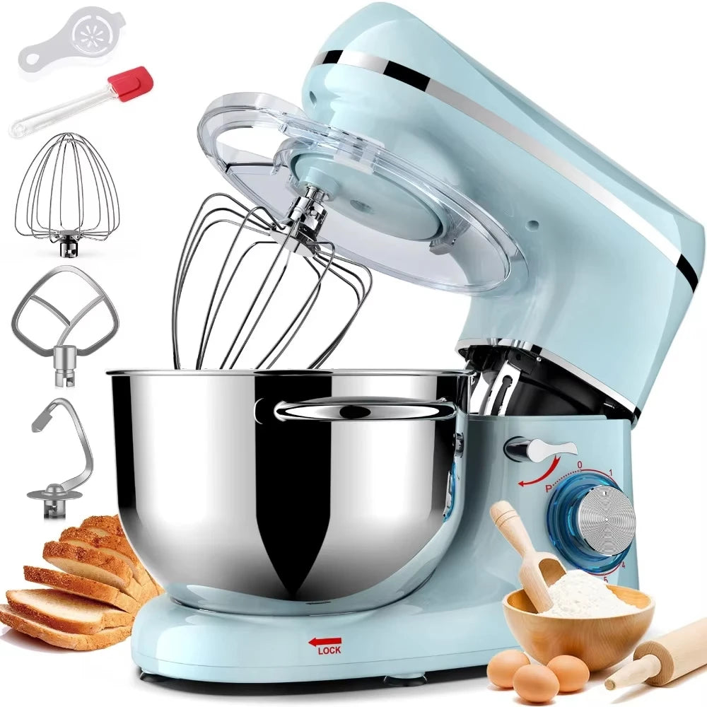 Stand Mixer – 6.5QT, 660W, 6-Speed Tilt-Head