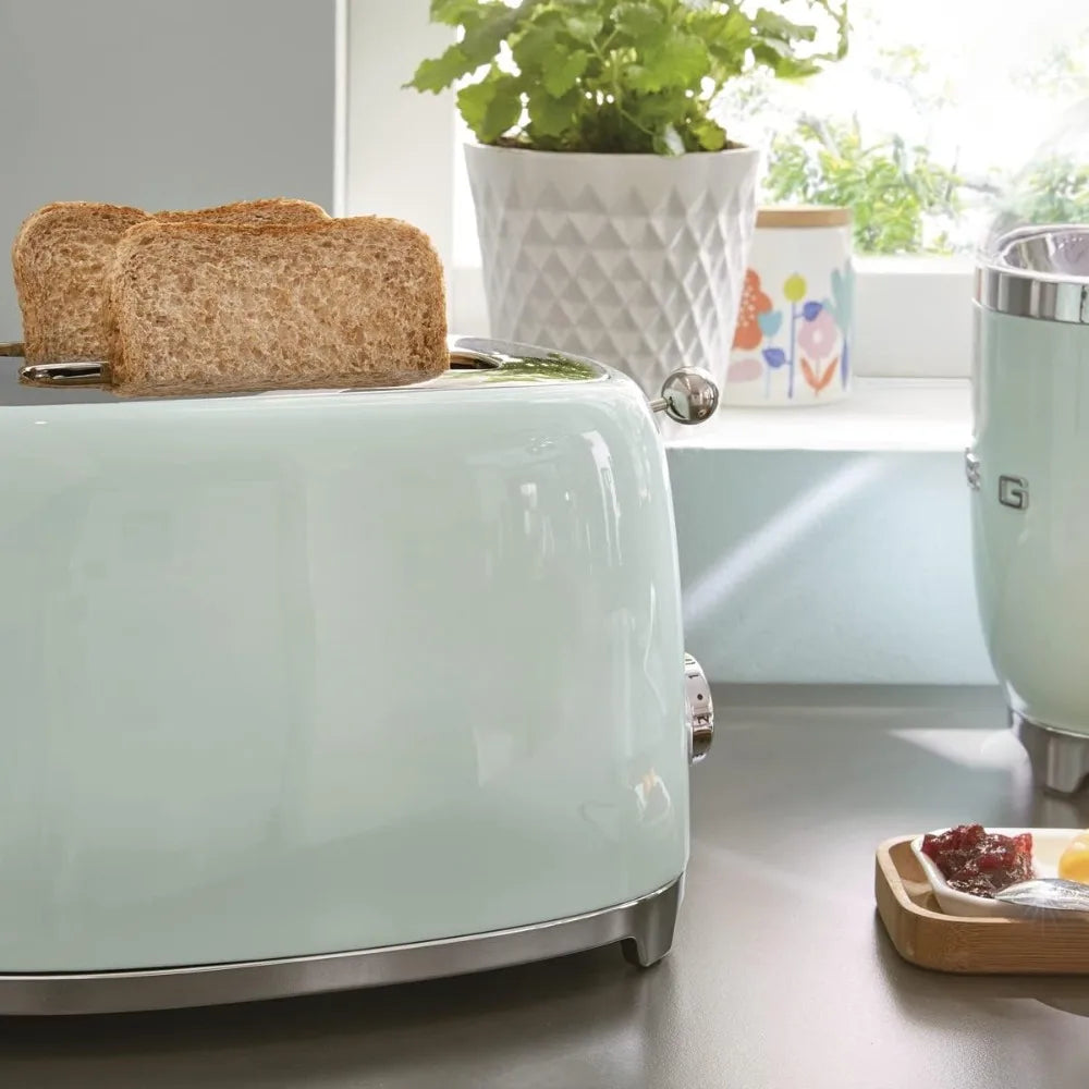 Vintage Light Green Bread Toaster