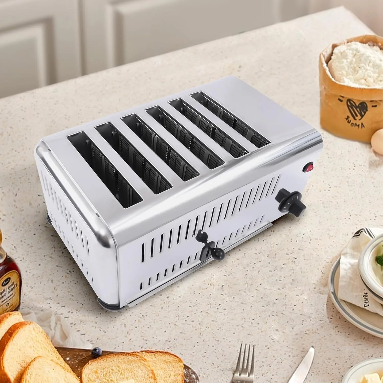 6-Slot Commercial Toaster