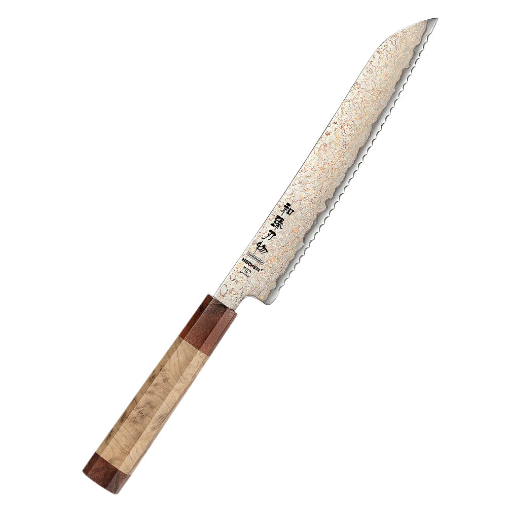 HEZHEN 37-Layer Damascus Steel Chef Knife Set