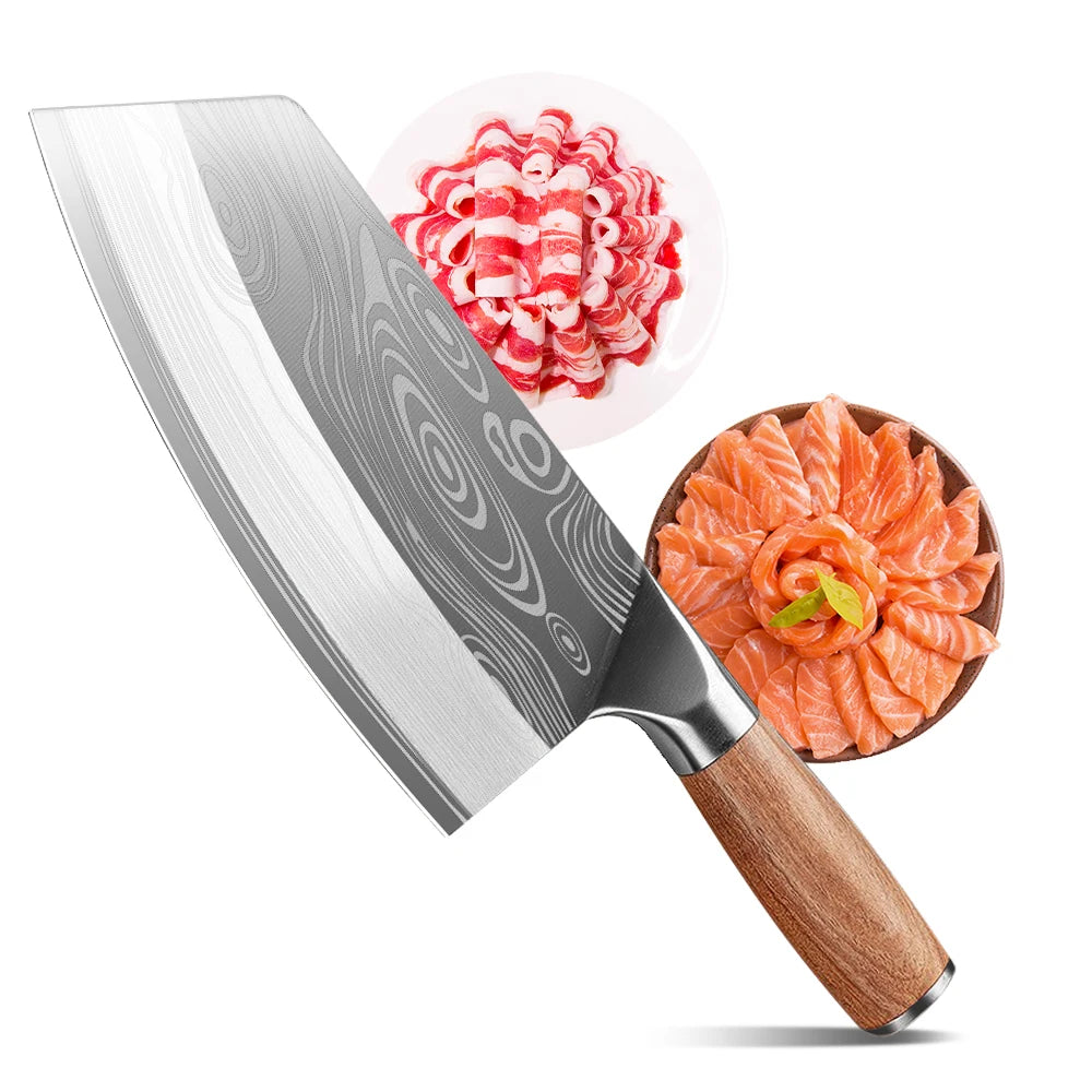 Japanese Damascus Style Chef Knife