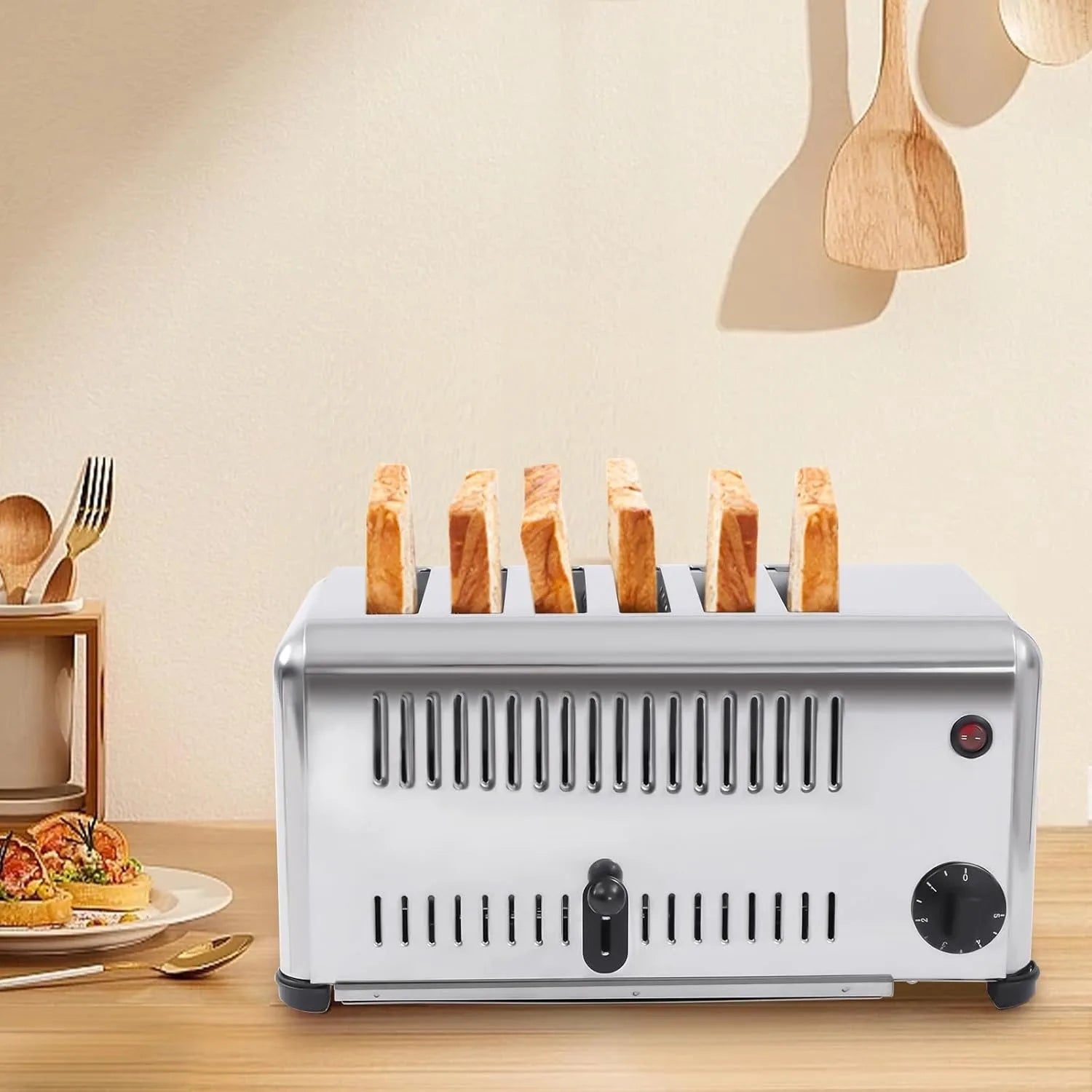 6-Slot Commercial Toaster