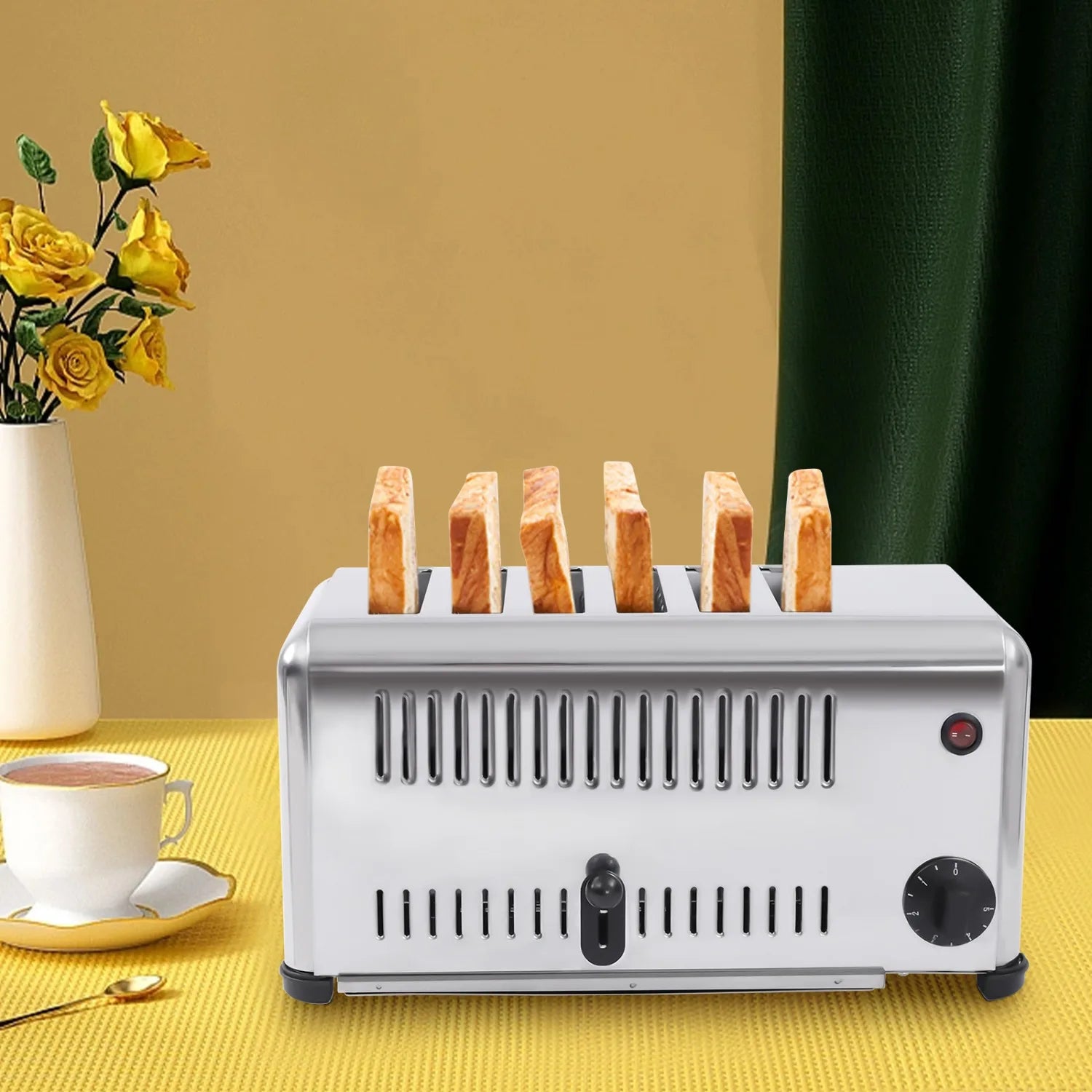 6-Slot Commercial Toaster