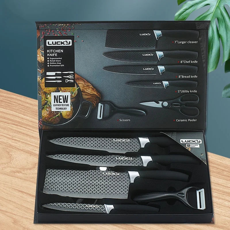 Stainless Steel Forged Kitchen Knife Set